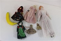 Vintage & Antique Porcelain & Celluloid Dolls