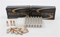 (2X) 50 RDS 9MM Luger Gold Dot 124 GR. Ammunition