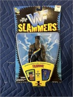 1998 JAKKS WWF SLAMMERS SERIES 1 FAAROOQ