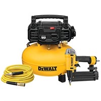 DEWALT DWFP1KIT 18 Gauge Brad Nailer and 6 Gallon