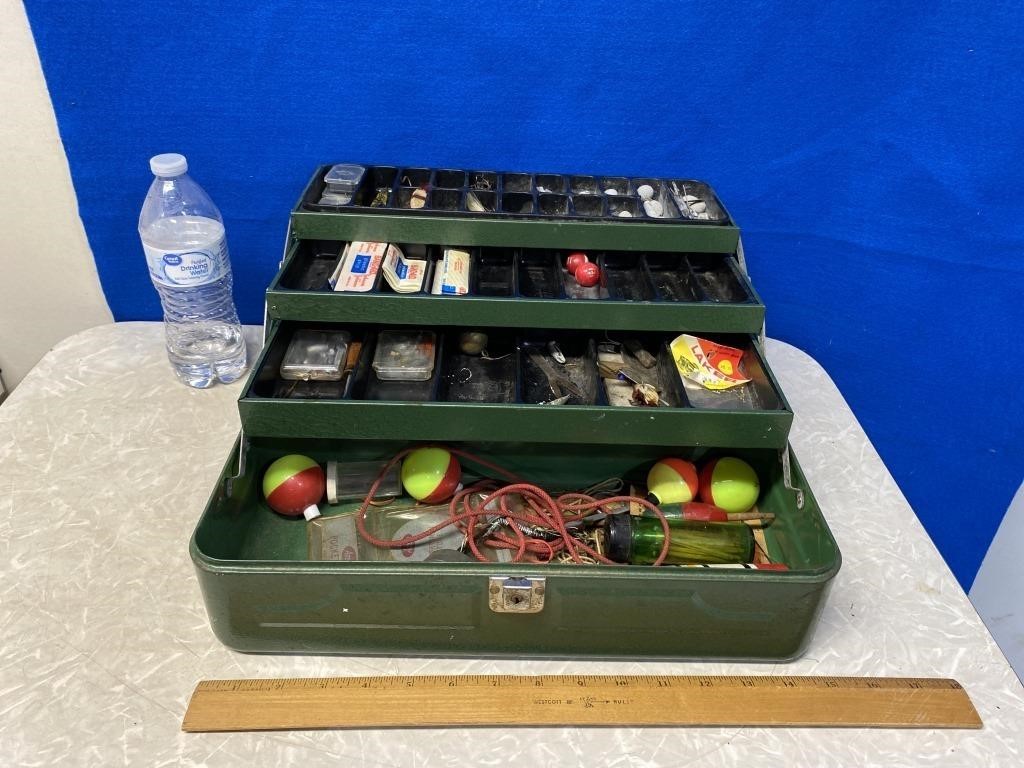 My Buddy Falls City Tackle Box w/ Fishing Lures