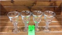 Longaberger water goblets (4)