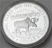 .500 SILVER 100TH NATIONAL PARKS COIN