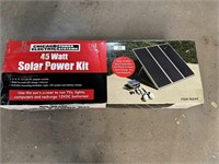 45 watt solar power kit- NEW IN BOX
