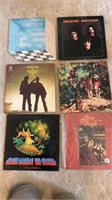 Six records, including Jefferson Starship, three