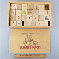 Pottary Barn Alphabet Blocks