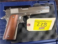 ROCK ISLAND 1911 A1-FB 45ACP, 5IN BARREL NICKLE