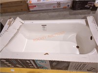 Bootz 60" x 30" bathtub right hand drain