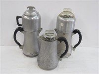 3 Guardian Service Coffee Pots