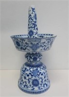 Antique Chinese porcelain altar stick