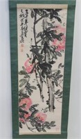 Wu Changsao 1844=1927 ink scroll painting