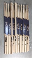 8 pairs of NOVA 5A drumsticks