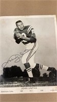 John Unitas, vintage picture