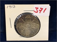 1917  Silver One Florin