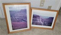 2PC FRAMED PHOTOGRAPHS, GRAND CANYON