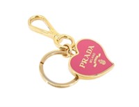 Prada Heart Keychain