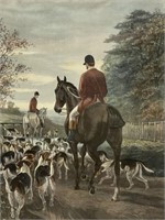 E.A.S. Douglas "Evening. Returning To The Kennels"