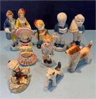9-3-4" Ceramic figures