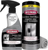 Sealed -Weiman Stainless Steel Cleaner Kit