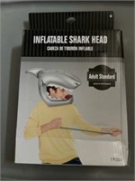 Halloween inflatable shark hat