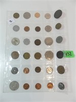 Page of World Coins
