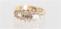 14kt Gold and Diamond Ring