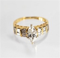 18kt Gold and Diamond Ring