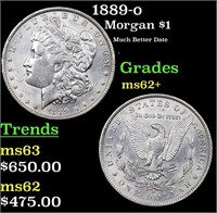 1889-o Morgan Dollar $1 Grades Select Unc