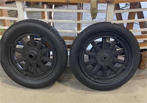 Antique Model T Wheels and Tires