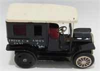 Vintage Tin "Amos & Andy" Fresh Air Taxi