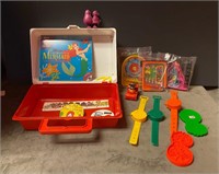 ‘87 Red Happy Lunchbox Filled w/ Goodies