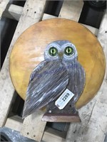 Owl wood art