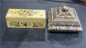 Wood and Resin Boxes