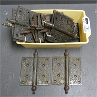 Early Ornate Door Hinges