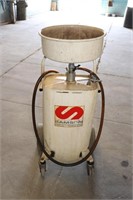 Samson 30 Gal Oil Waste Cart on Wheels