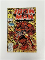 Autograph COA Iron Man #238 Comics