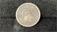 1838 Seated Liberty Silver Dime