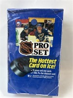 1990 Pro Set Series 1 NHL Hockey Card Box F