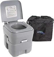 U.S. Camping Supply Portable Toilet with Carry Bag