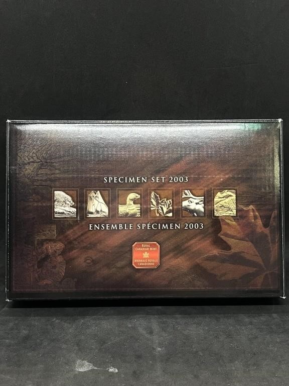 Royal Mint Canadian Mint 2003 Specimen Coin Set