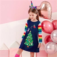 DXTON Girl's "Christmas" Dress