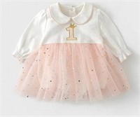 Toddler Girl's "1st" Birthday Dress