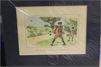 Vintage Funny Golf Print