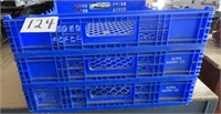 (3) Plastic Crates