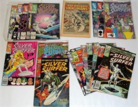 Vintage Silver Surfer Comic Books w "The Origin"