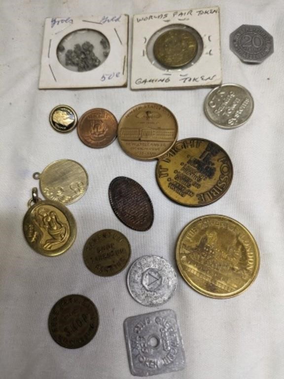 World's Fair, Colorado Tax Token and Others