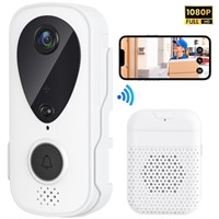 WF6000  WYRAVIO Video Doorbell, 2 Way Audio, Night