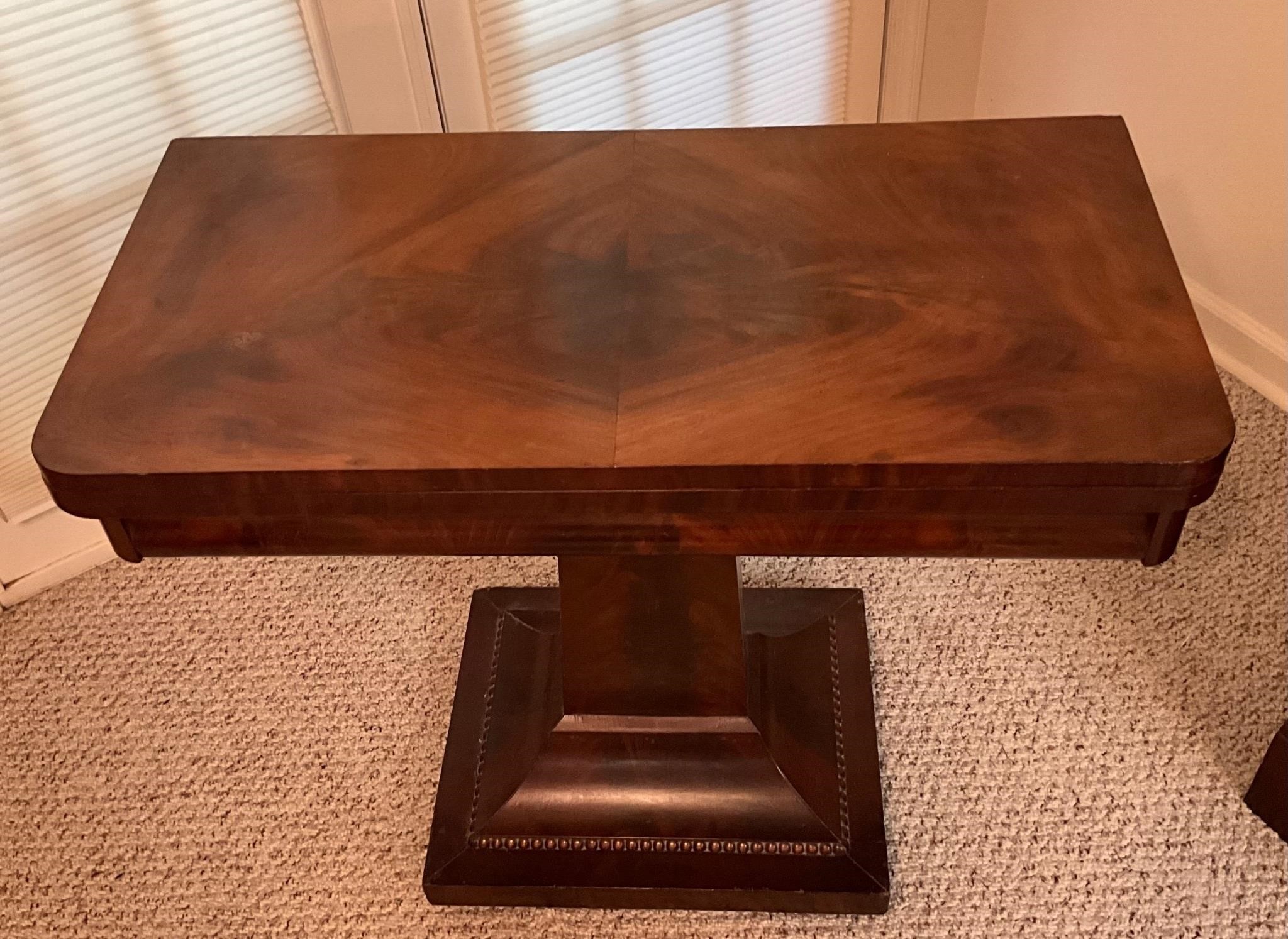 Antique Swivel Top Table See Comments
