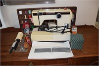 Montgomery Ward model 1917 sewing machine together
