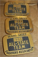 SELECTION OF BELT BUCKLES